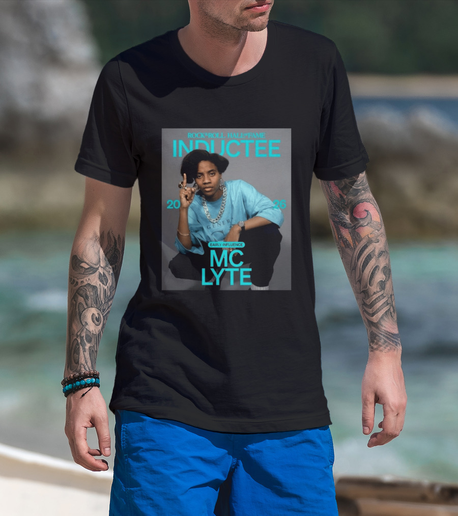 Rock Roll Hall Of Fame 2026 Inductee Early Influence Mc Lyte T-Shirt