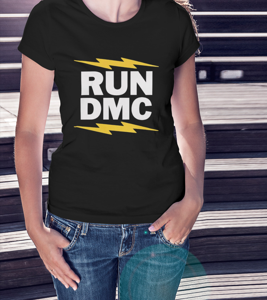 RUN DMC Electric Lightning Bolt T-Shirt
