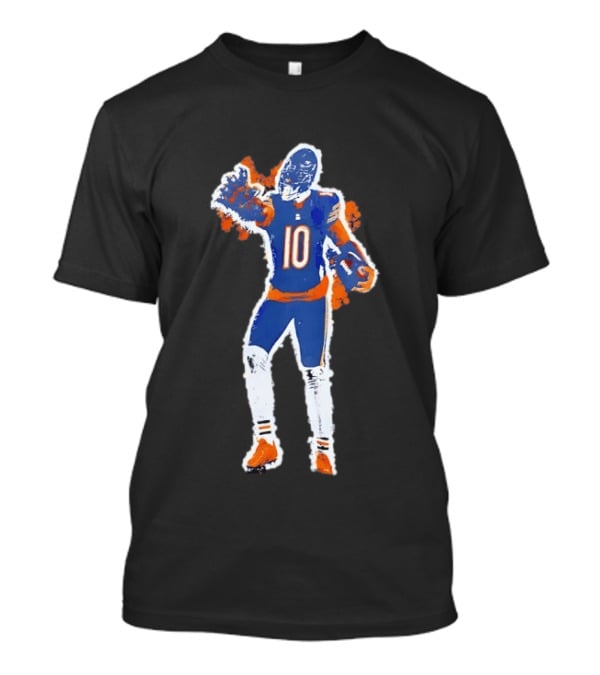 Luther Burden III Chicago Bears Bear Claw Celebration 2026 T-Shirt