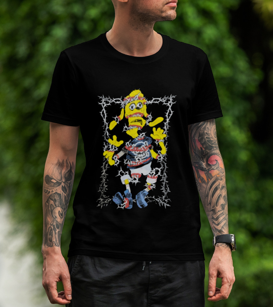 Meatcanyon Meat Canyon Torn Bart T-Shirt