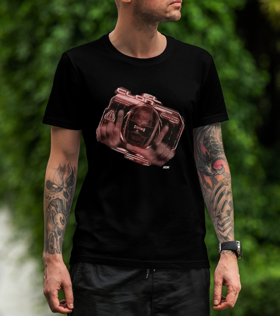 This El Clon Camera Geometric T-Shirt