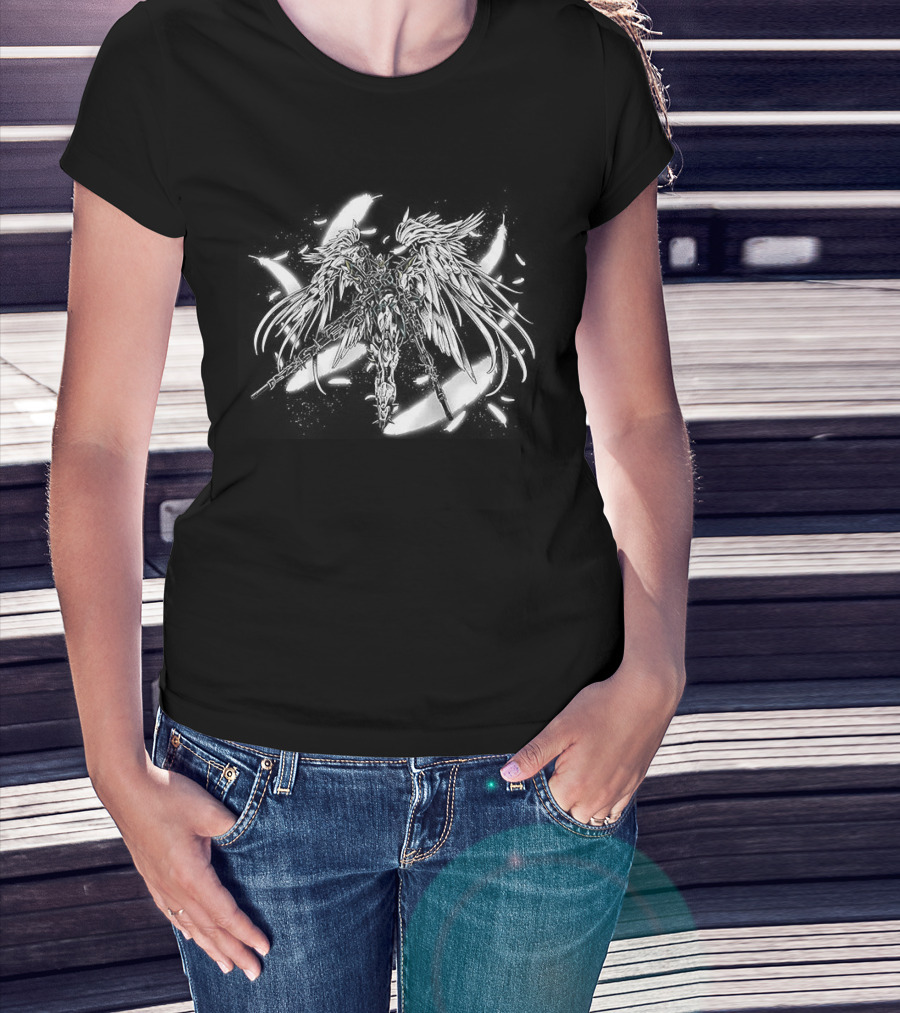 Wing Gundam Zero EW Mobile Suit Gundam Wing Endless Waltz Anime T T-Shirt