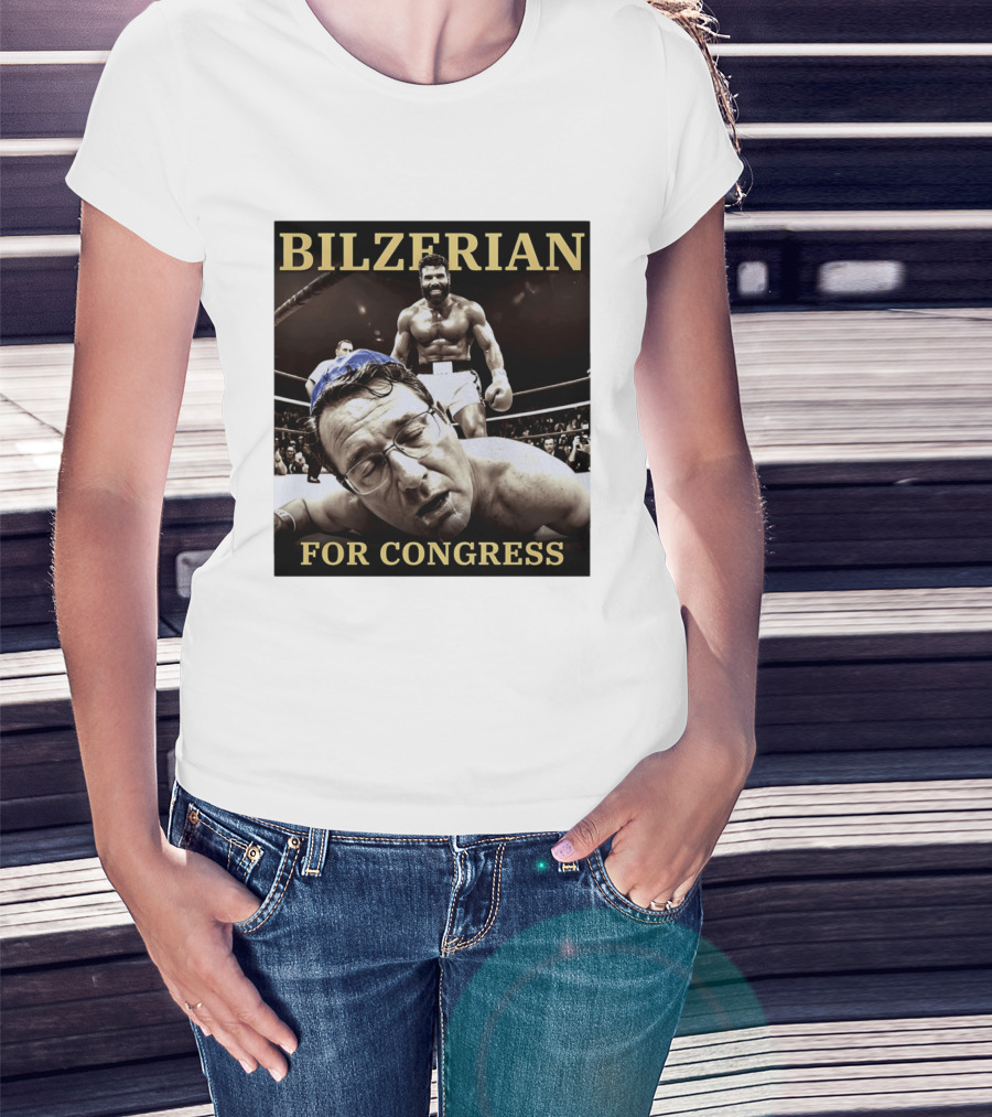 Bilzerian Boxing Ring Victory For Congress T-Shirt