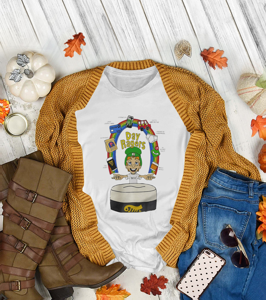 Lucky Charms Day Ragers 86'd Rainbow Guinness Taco Bell WhatsApp 19 Messages Monster Truck Chase Visa T-Shirt