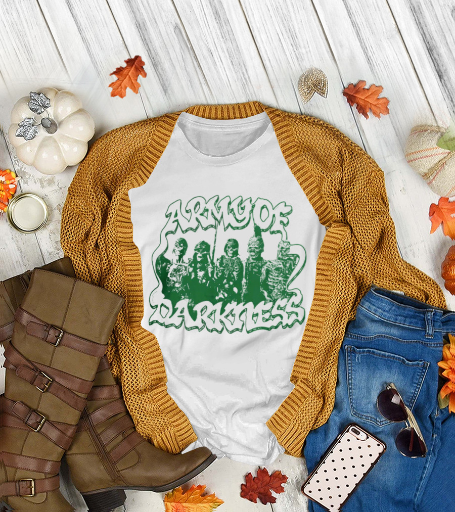 Super Yaki Army of Darkness Bone to Pick Skeleton Warriors T-Shirt