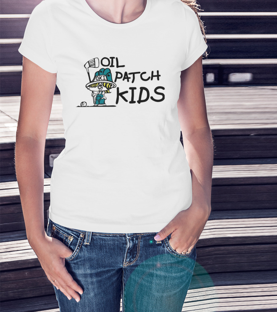 Oil Patch Kids Golf Character GHQ Collaboration T-Shirt