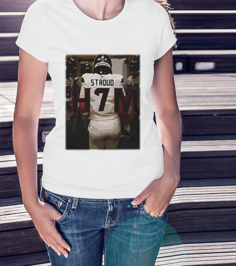 C.J. Stroud H7M Houston Texans Football Player T-Shirt