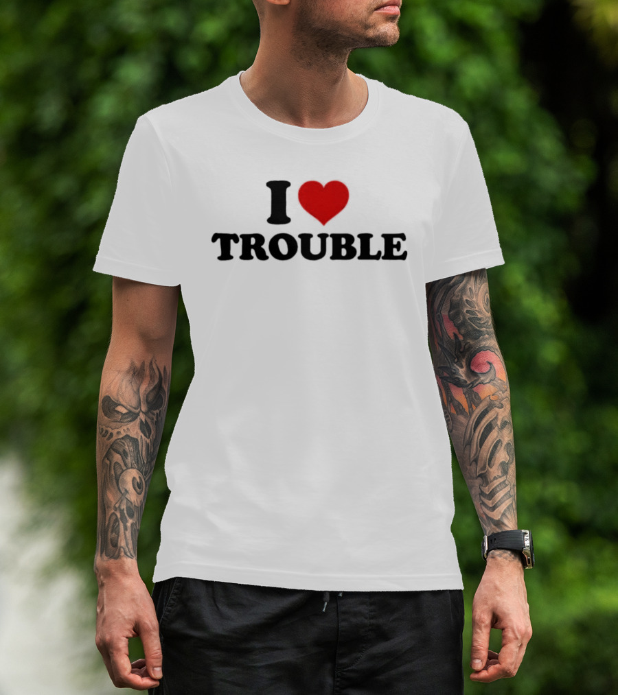 LIV Morgan I Love Trouble T-Shirt