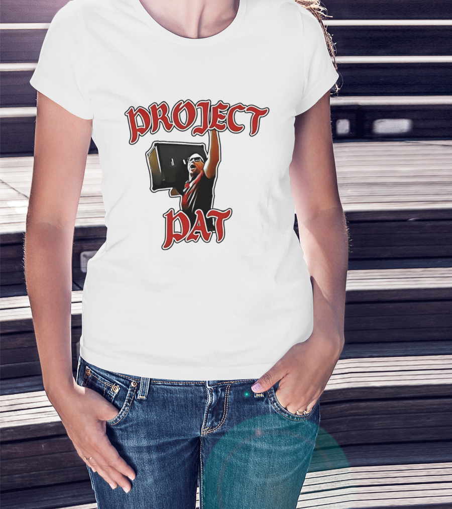 Project Pat Speaker Raised Iconic Pose T-Shirt