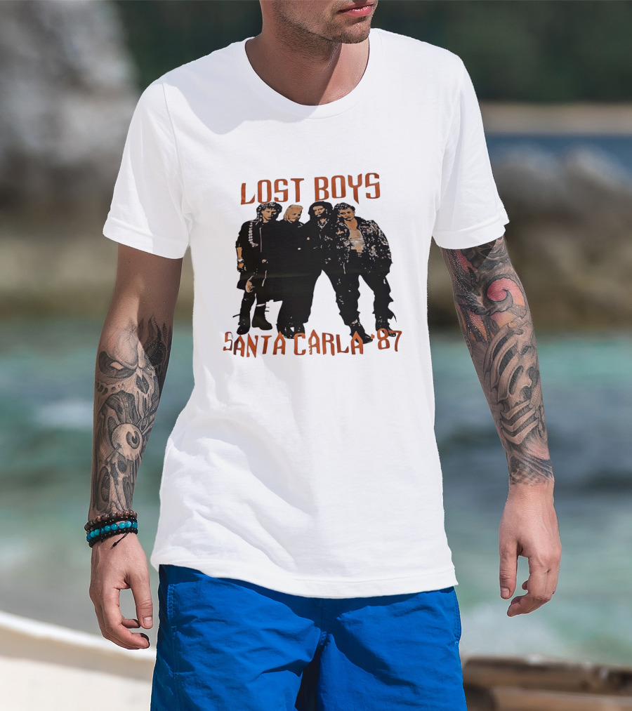 Lost Boys Santa Carla 1987 Vintage Movie T-Shirt