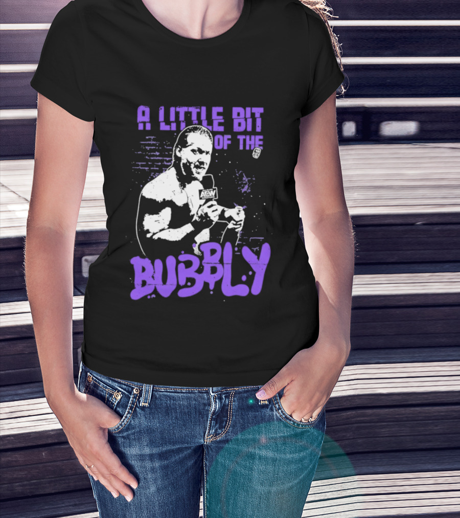 AEW Chris Jericho A Little Bit Of The Bubbly T-Shirt