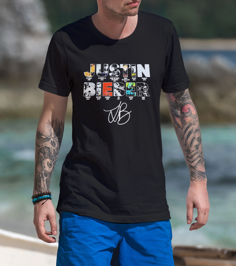 Justin Bieber Jb Fan Swag 2025 Album T-Shirt