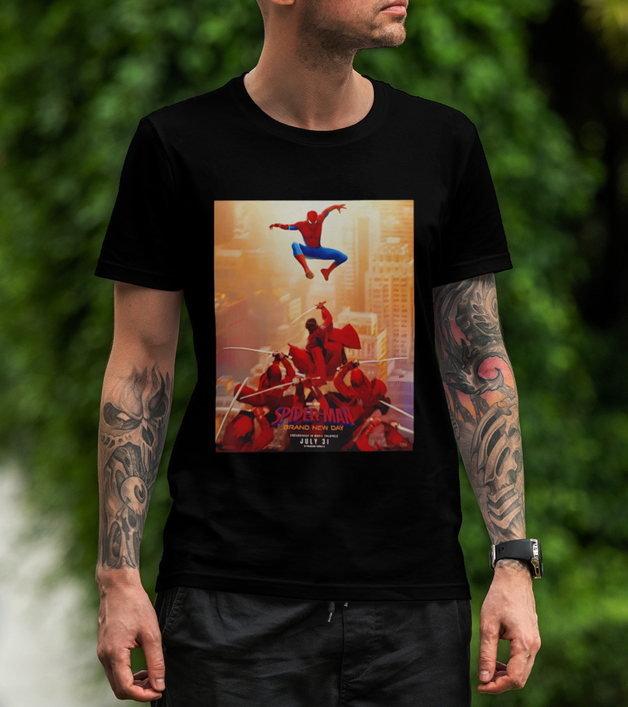 Spider Man Brand New Day Peter Vs The Hand Movie July 31 T-Shirt