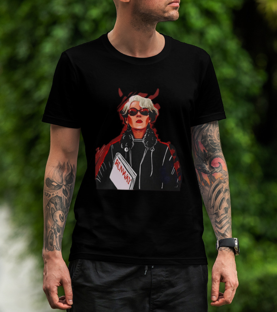 Miranda Priestly Runway Devil Wears Prada Iconic Fashion T-Shirt