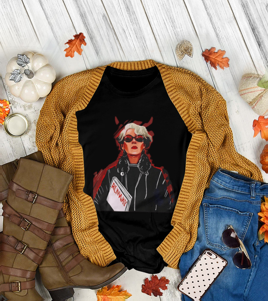 Miranda Priestly Runway Devil Wears Prada Iconic Fashion T-Shirt