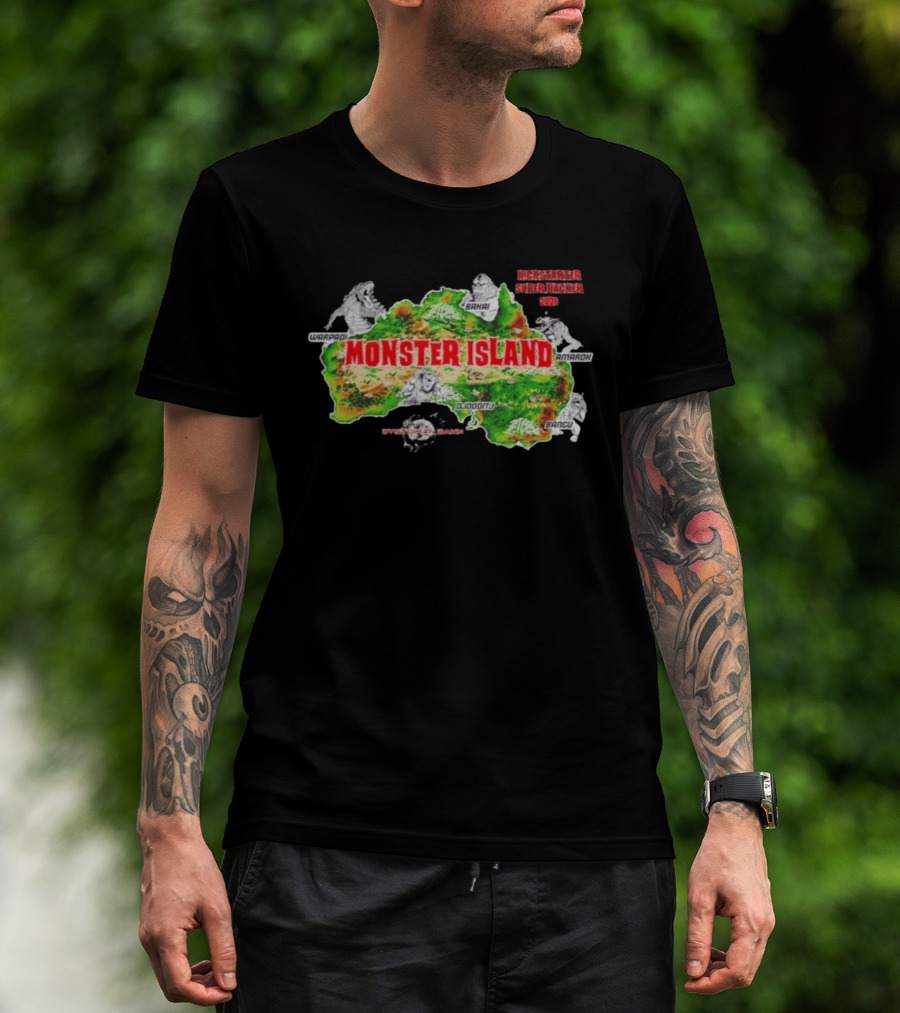 Monster Island Kickstarter Super Backer 2026 Warapoik Bakai Amarok Djodonoj Bangu T-Shirt