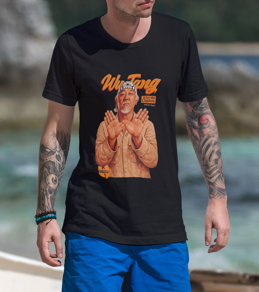 Wu Tang Is For The Children Mr. Miyagi T-Shirt