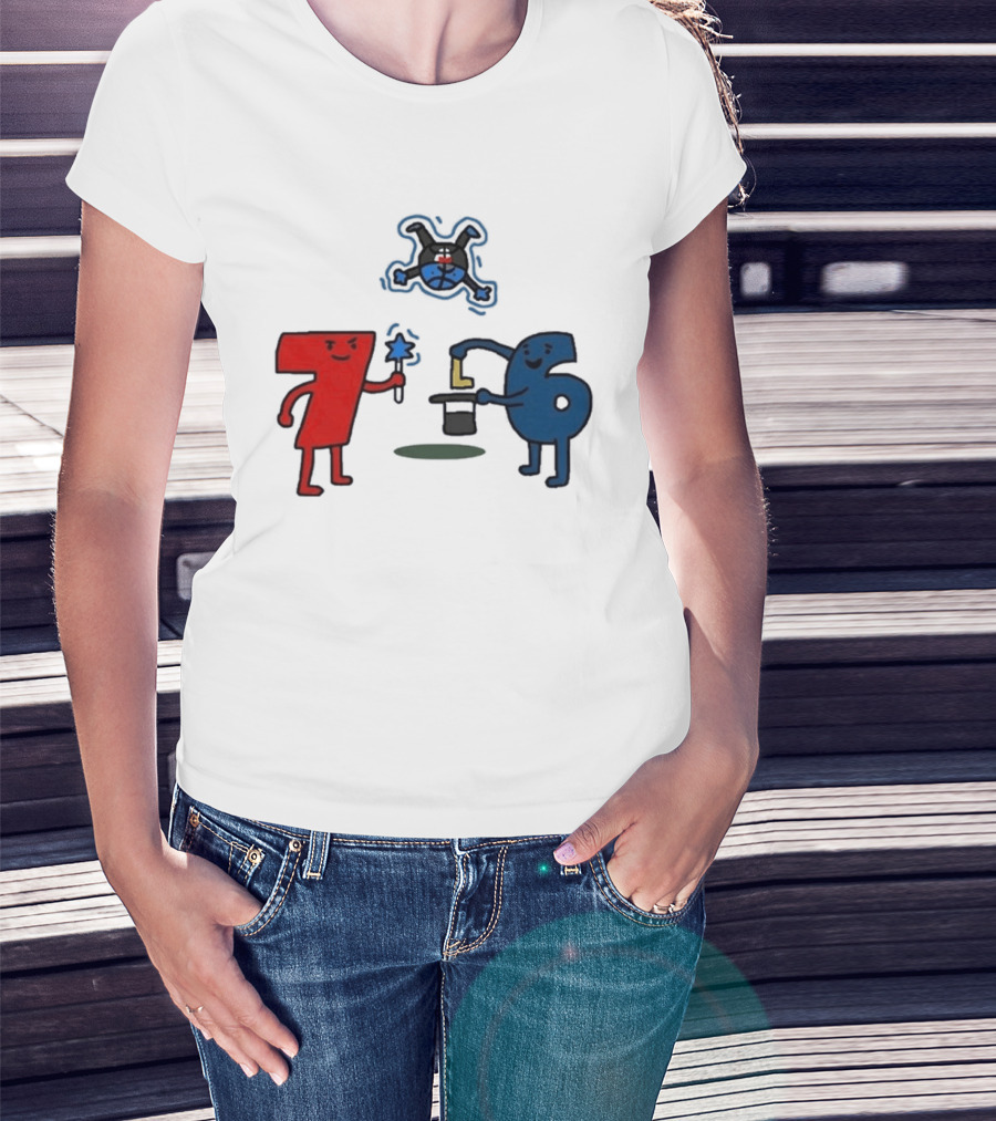 Philadelphia 76ers Steal Orlando Magic Meme With 76 And Magic Wand T-Shirt