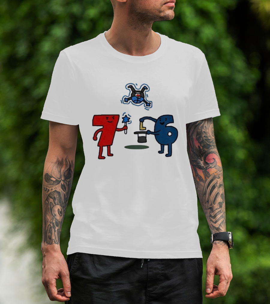 Philadelphia 76ers Steal Orlando Magic Meme With 76 And Magic Wand T-Shirt
