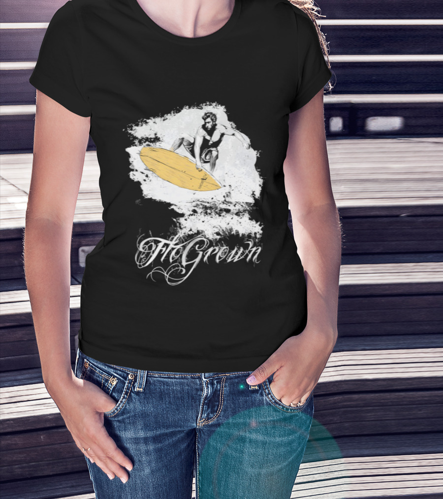 15 Year Anniversary Try My Wood Surfing My Growth T-Shirt