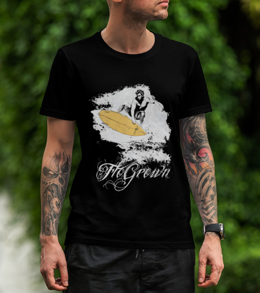 15 Year Anniversary Try My Wood Surfing My Growth T-Shirt