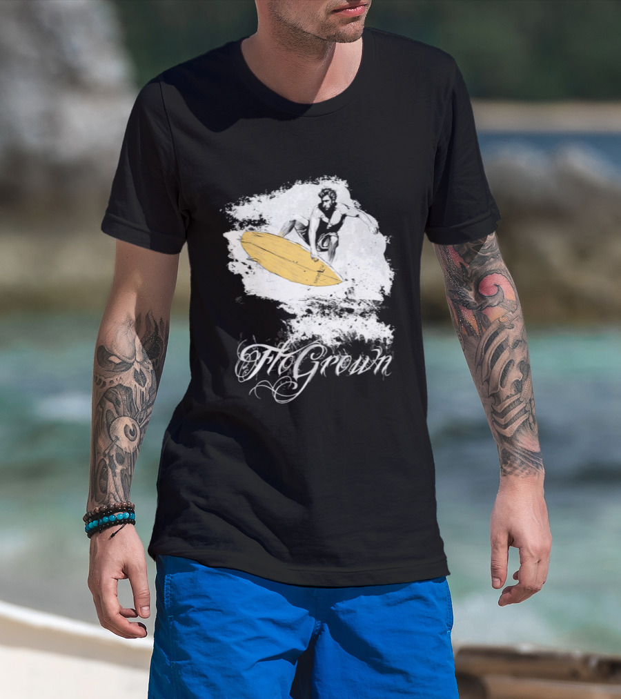 15 Year Anniversary Try My Wood Surfing My Growth T-Shirt