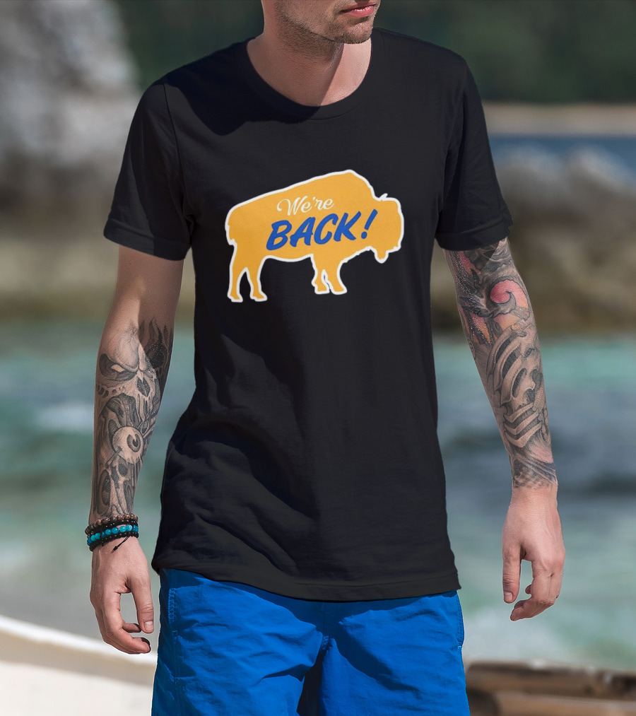 Buffalo Sabres NHL We're Back Bison T-Shirt