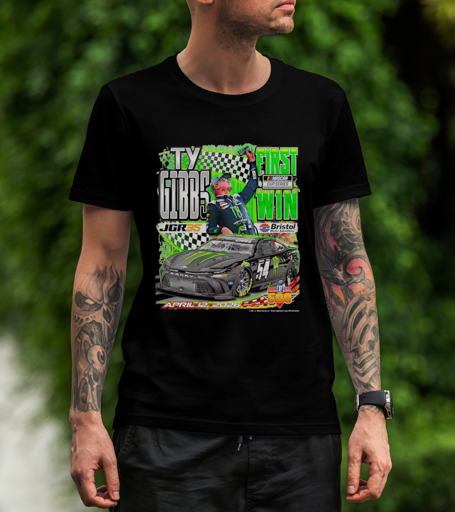 Ty Gibbs First NASCAR Cup Series Win April 12 2026 Bristol Motor Speedway T-Shirt