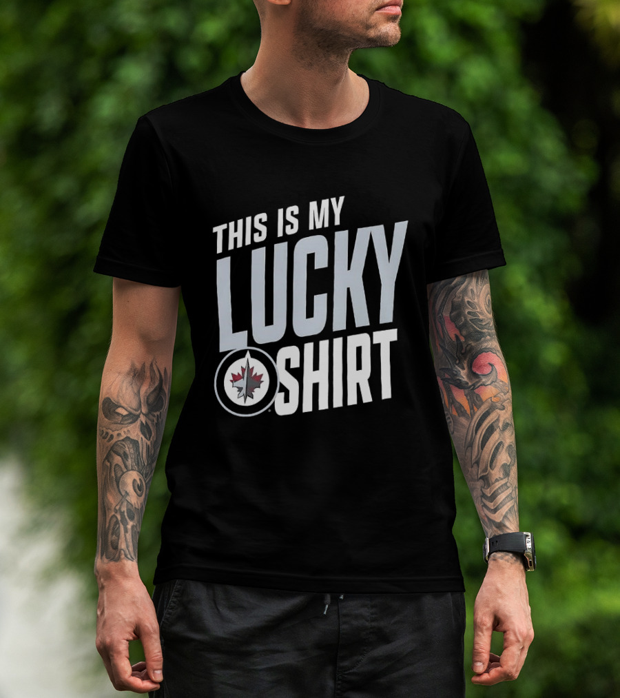 Winnipeg Jets NHL This Is My Lucky T-Shirt
