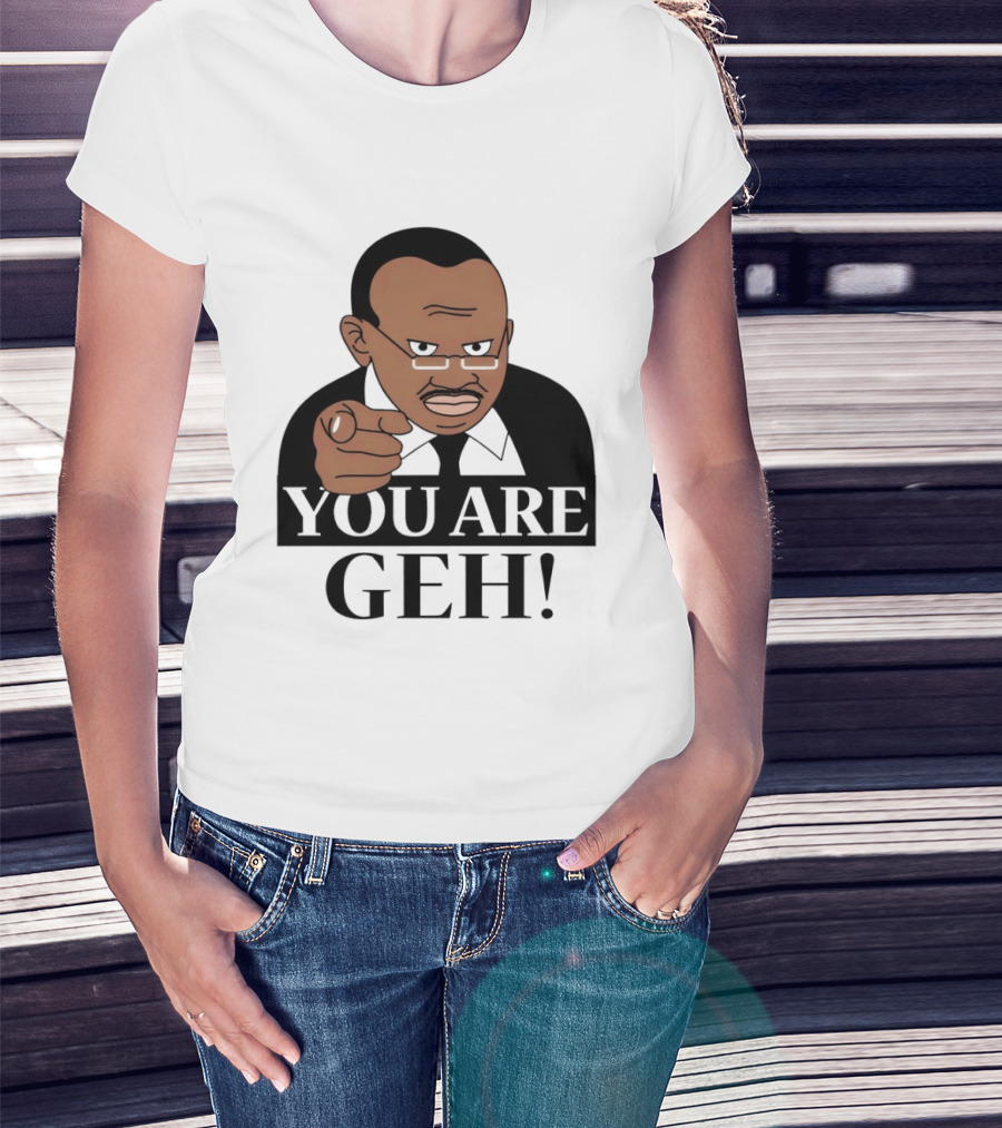 You Are Geh Meme Pointing Man T-Shirt