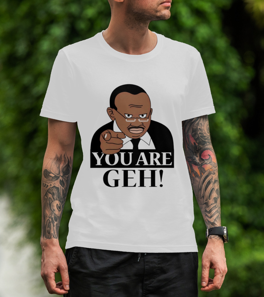 You Are Geh Meme Pointing Man T-Shirt