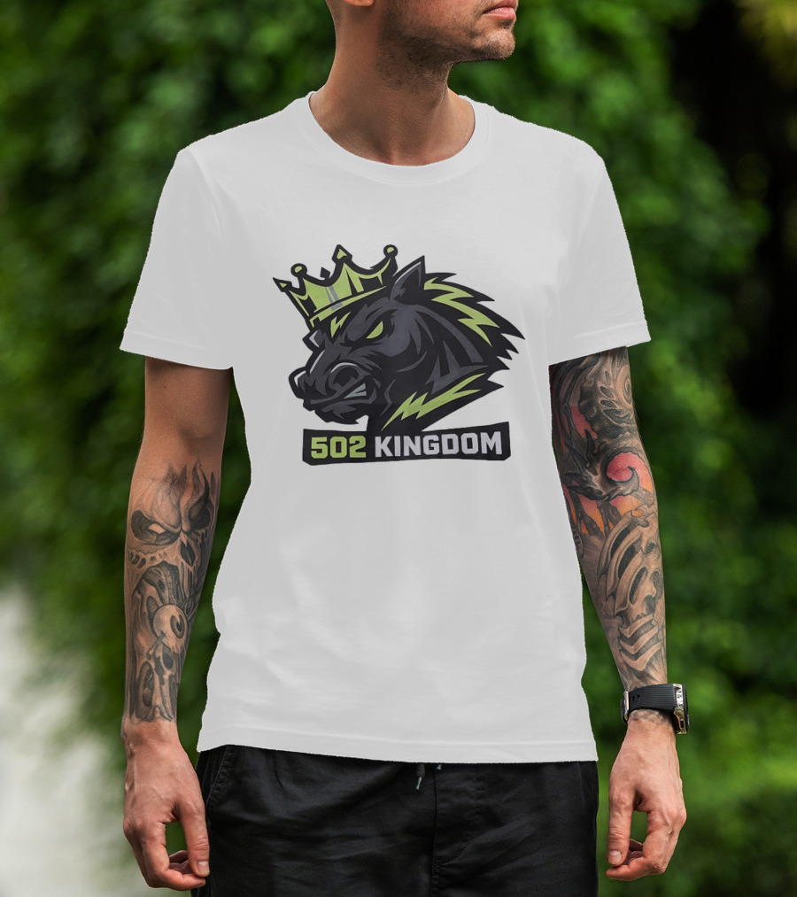 502 Kingdom Horse Crown T-Shirt