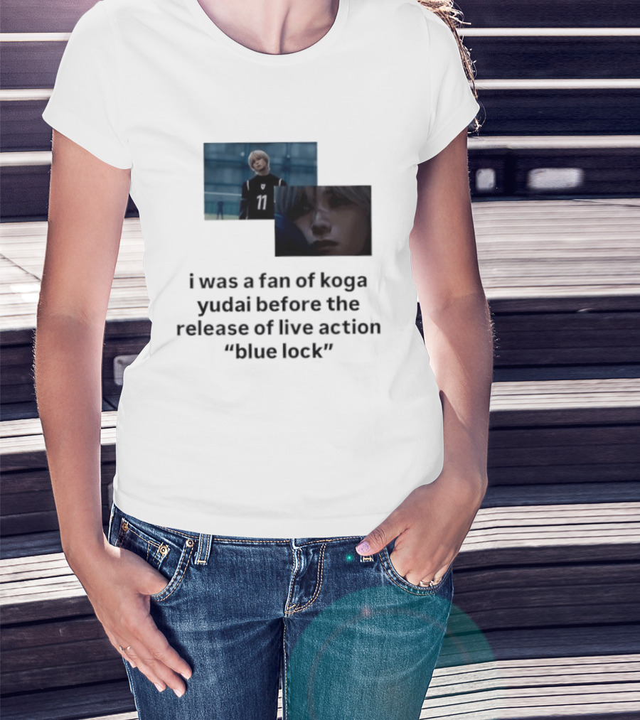 Koga Yudai Before Blue Lock Live Action Release Fan T-Shirt