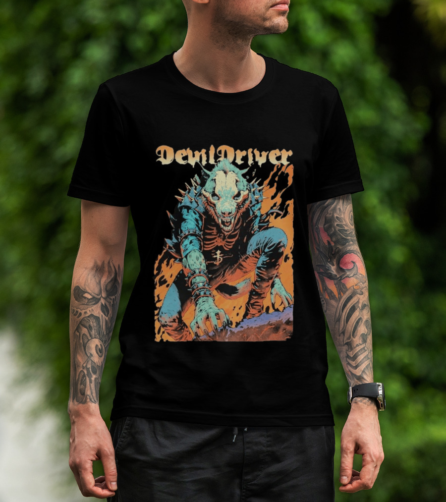 DevilDriver Fire Hyena Strike And Kill T-Shirt