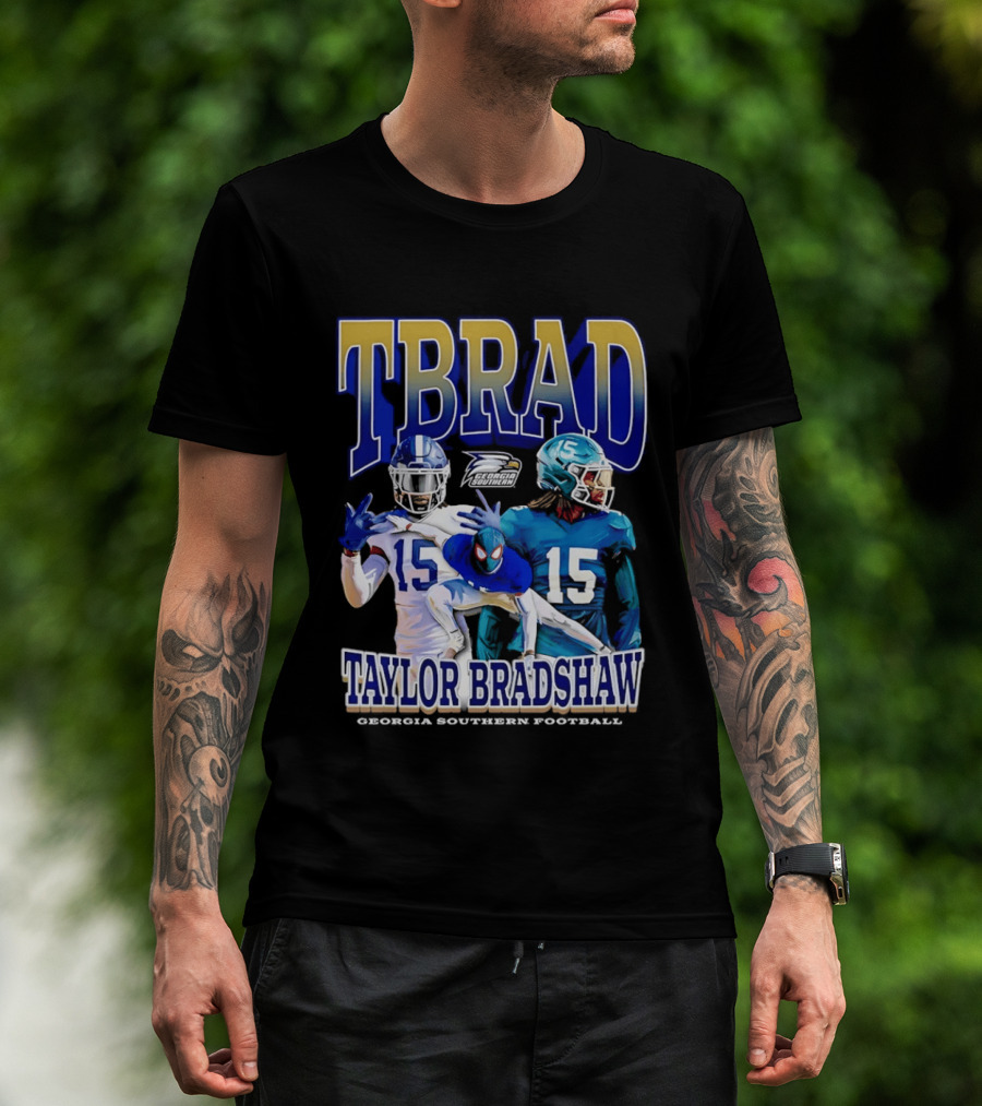 TBRAD Taylor Bradshaw Georgia Southern Football Eagles T-Shirt