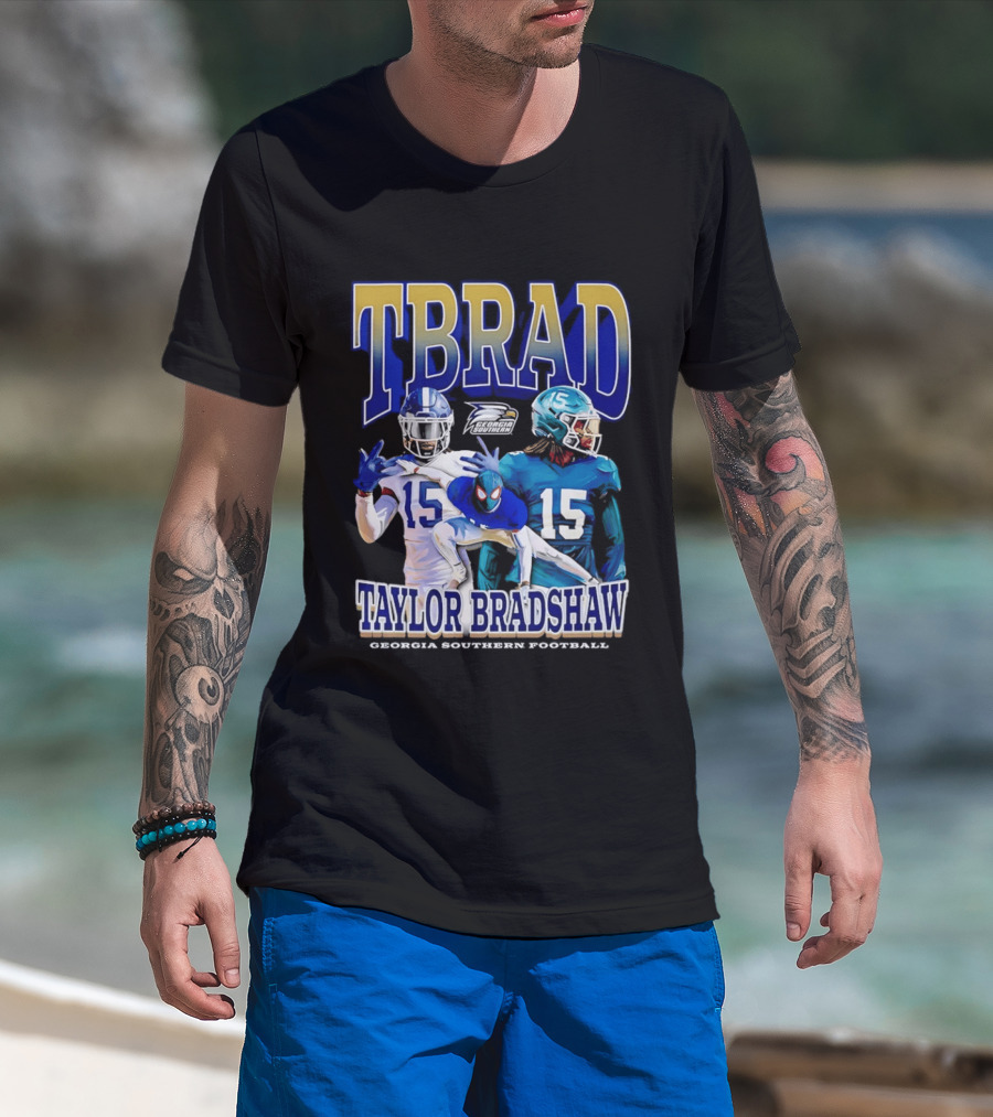 TBRAD Taylor Bradshaw Georgia Southern Football Eagles T-Shirt