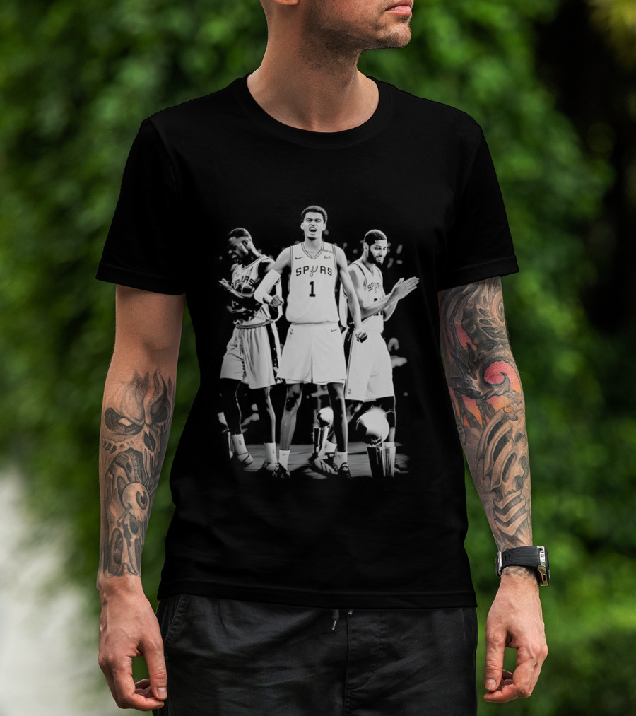 Victor Wembanyama San Antonio Spurs Number 1 NBA Draft Pick Player T-Shirt