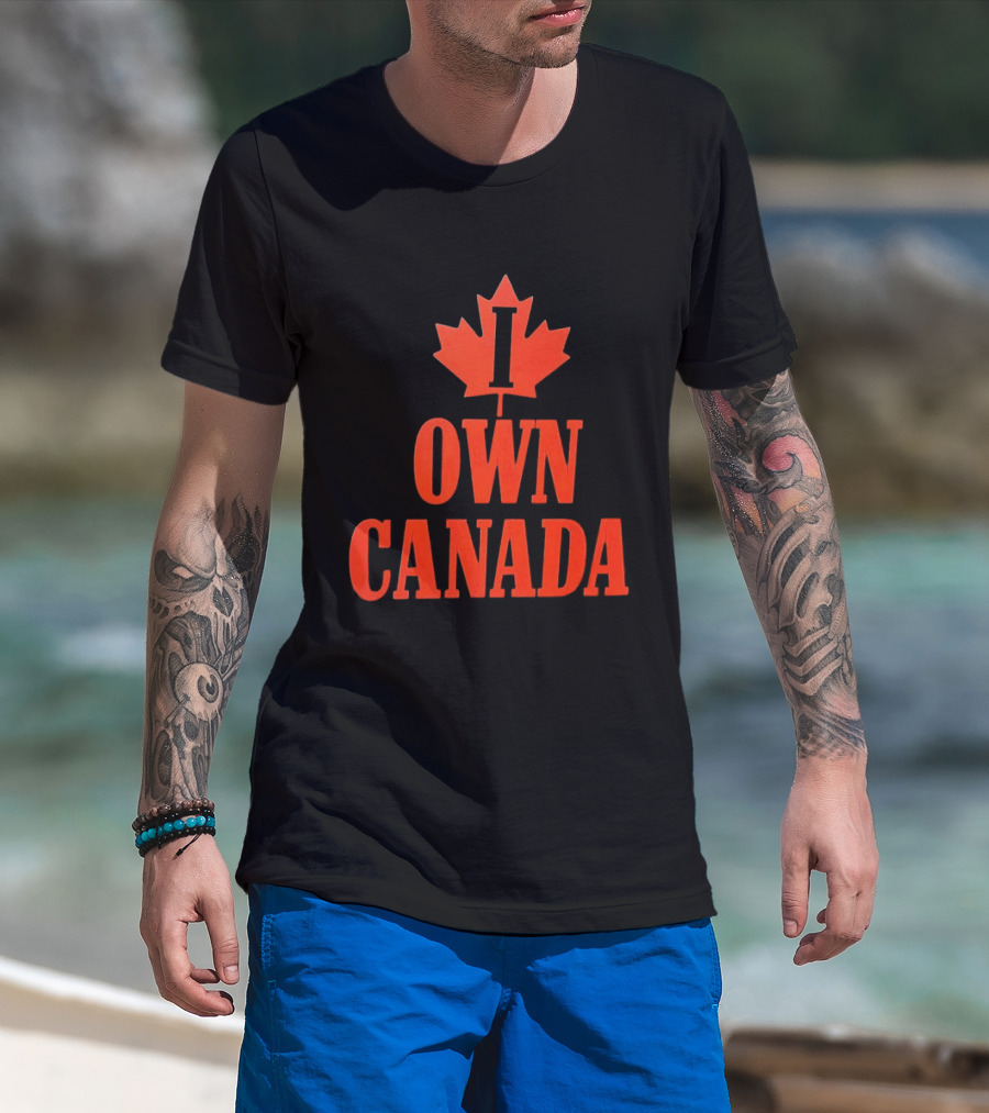 I Own Canada Maple Leaf T-Shirt