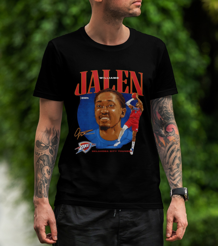 Jalen Williams Oklahoma City Thunder NBA OKC T-Shirt