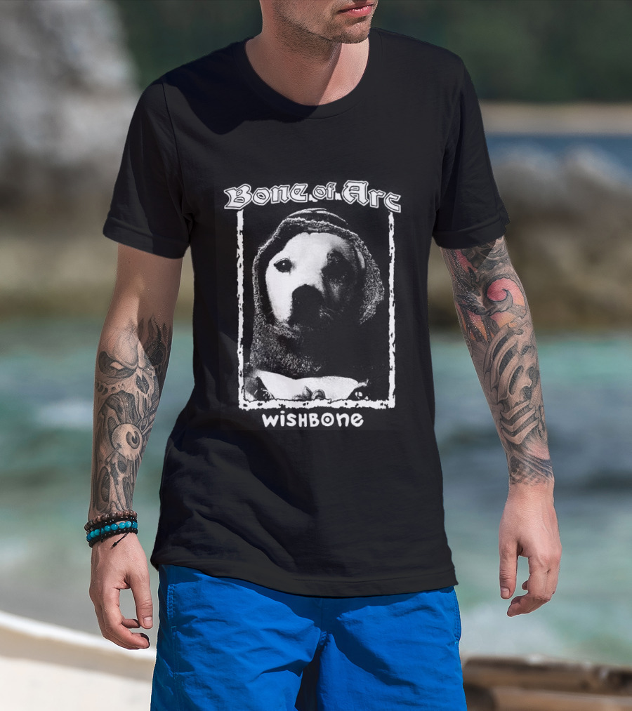 Bone Of Arc Wishbone Dog T-Shirt