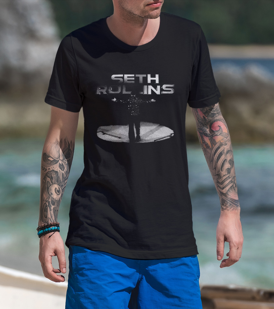 Tyrese Haliburton Seth Rollins WWE Pose T-Shirt