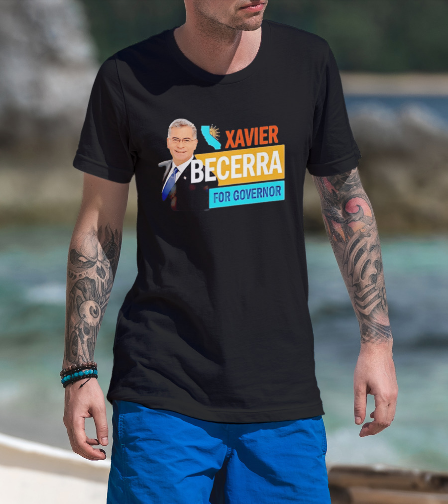 Xavier Becerra For California Governor 2026 Campaign T-Shirt