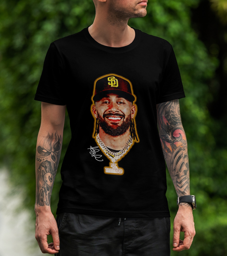 San Diego Padres Fernando Tatis Jr Headliner MLB Player Fan T-Shirt
