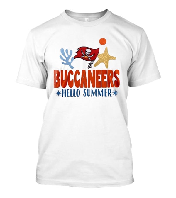 Tampa Bay Buccaneers Summer Fun Scream And Shout School's Out T-Shirt