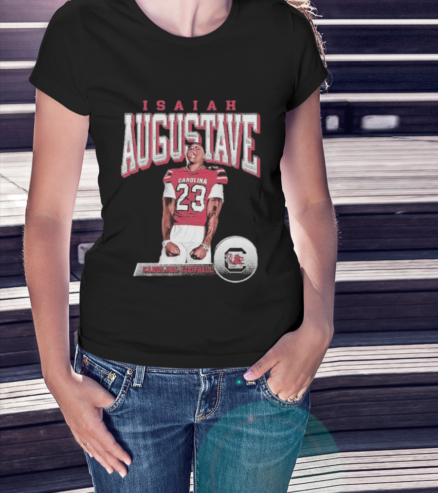 Isaiah Augustave Carolina Football 2026 Player 23 T-Shirt