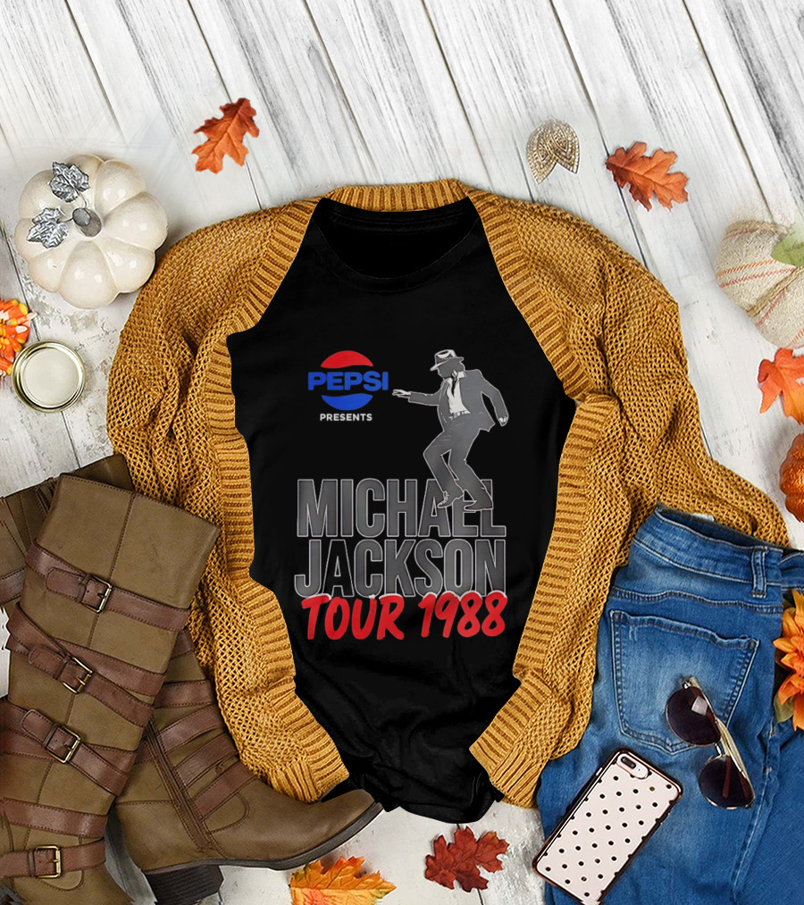 Pepsi Presents Michael Jackson Tour 1988 T-Shirt