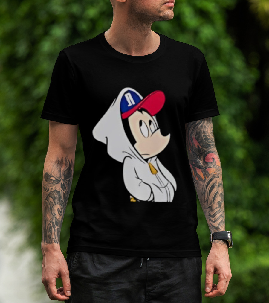 Reno Aces Mickey Mouse Baseball Cap T-Shirt