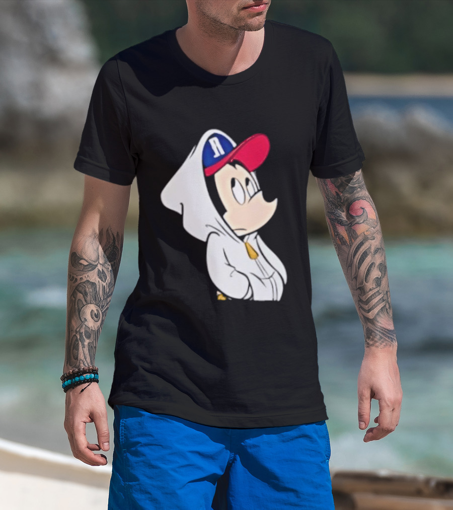 Reno Aces Mickey Mouse Baseball Cap T-Shirt