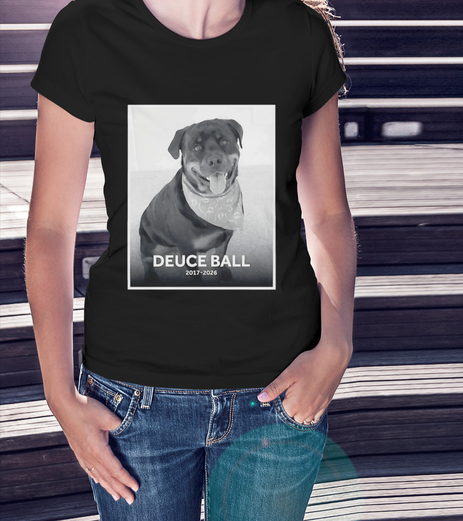 Rest In Peace Deuce Ball 2017 2026 Memorial T-Shirt