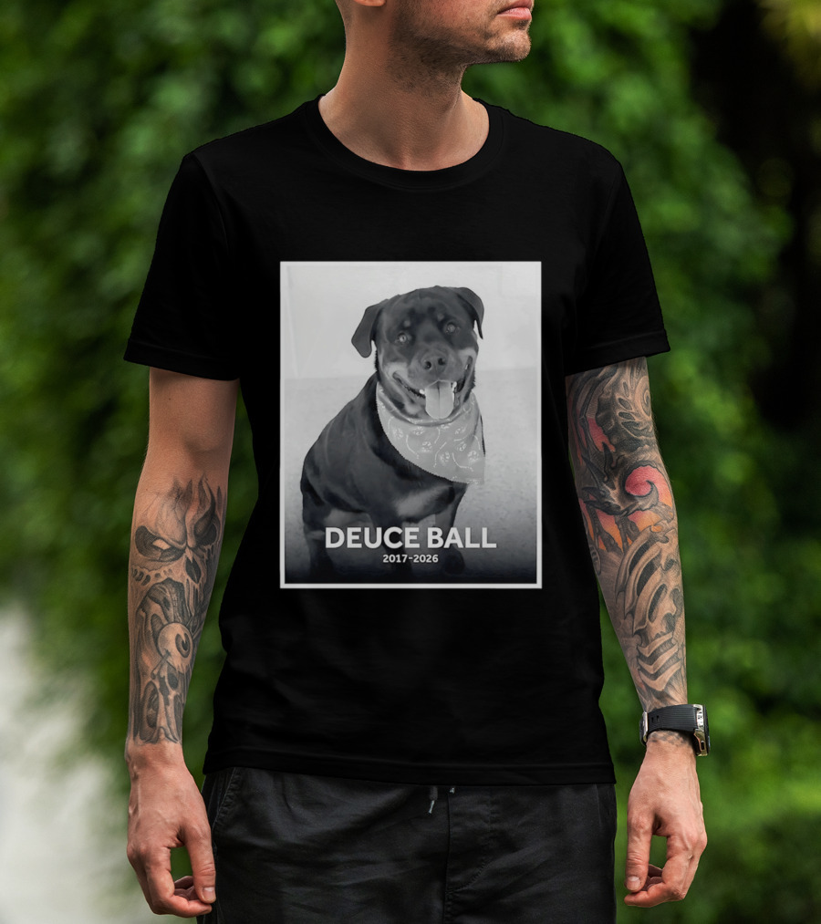Rest In Peace Deuce Ball 2017 2026 Memorial T-Shirt
